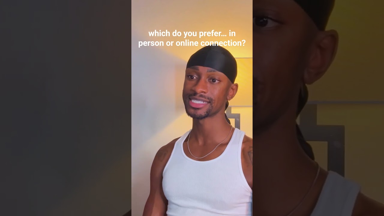 which do you prefer&hellip; in person or online connection?&nbsp;#realconnections #gayman #onlinedating