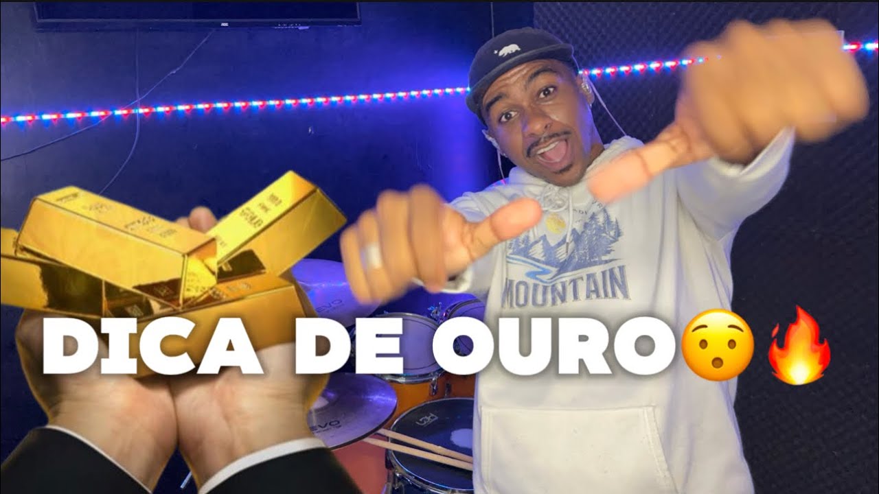 DICA DE OURO COM 3 LICKS 🔥🚨 #drumlessons 