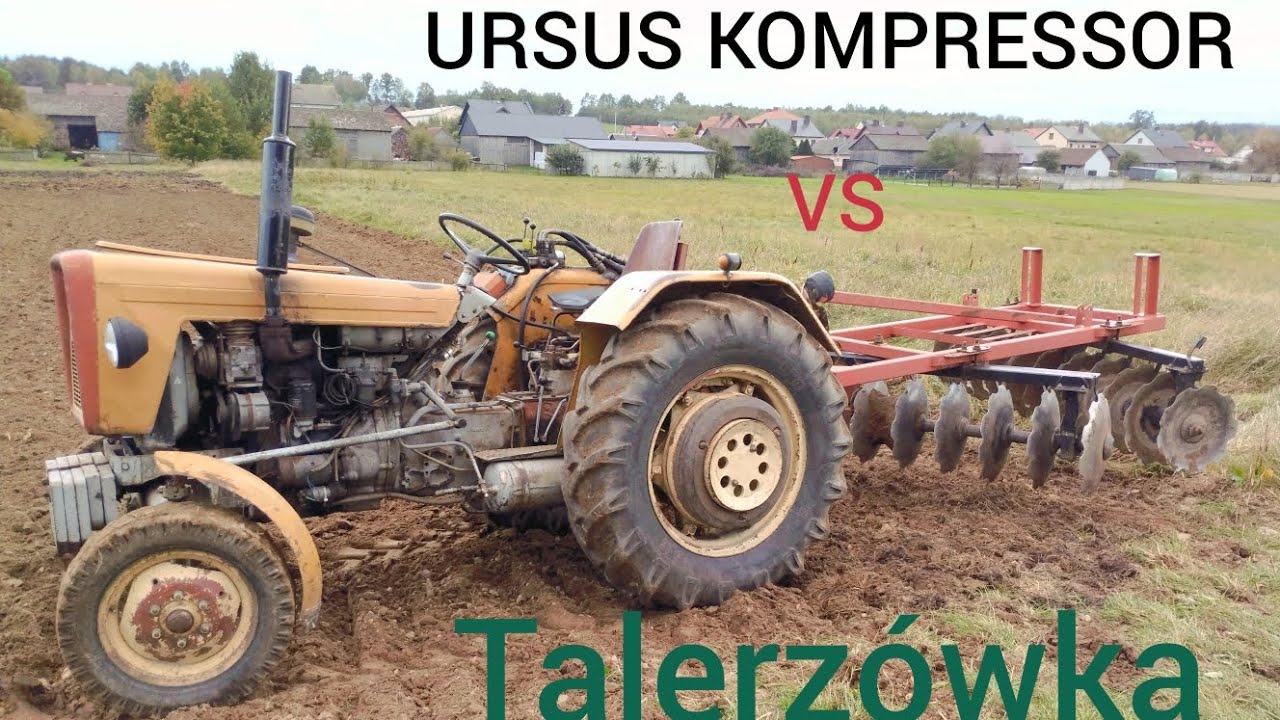 URSUS C-330 i talerzówka. Czy sobie poradzi ???
