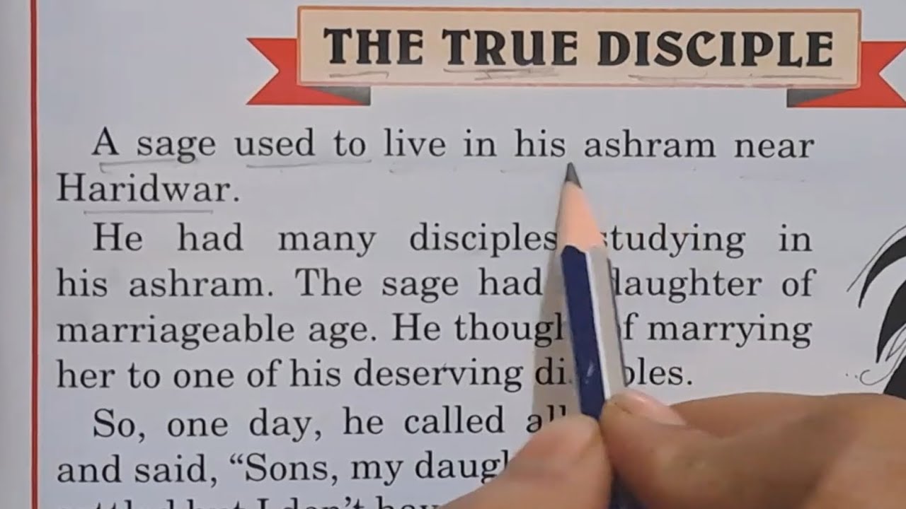 👉 सच्चा शिष्य/THE TRUE DISCIPLE/ENGLISH READING PRACTICE/ENGLISH STORY 