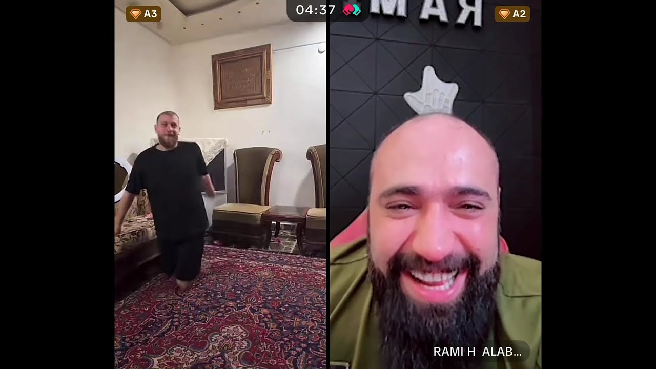 #رامي_العبدالله يضحك على بدر مارديلي 😂