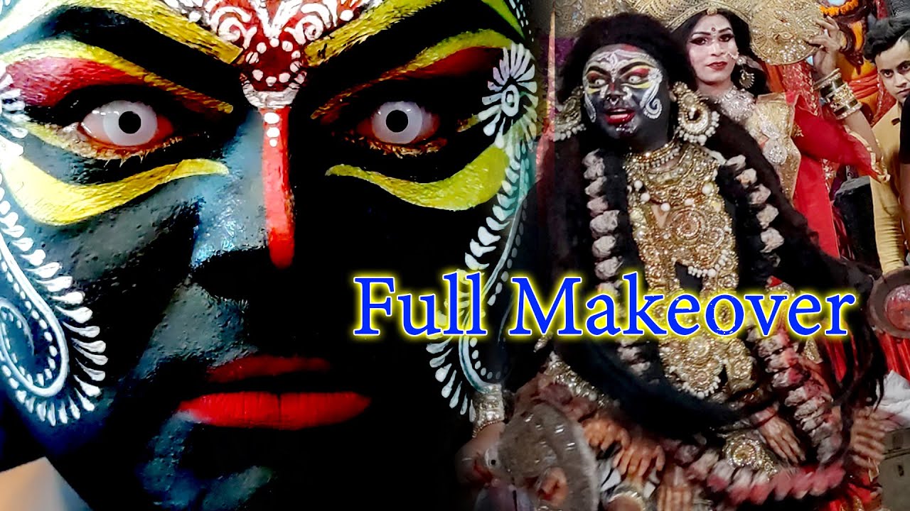 Full Makeover & Dress Up  Kali Mata Jhanki || Jaggu Kali || Tinku Movies Videography | 1st kali mata