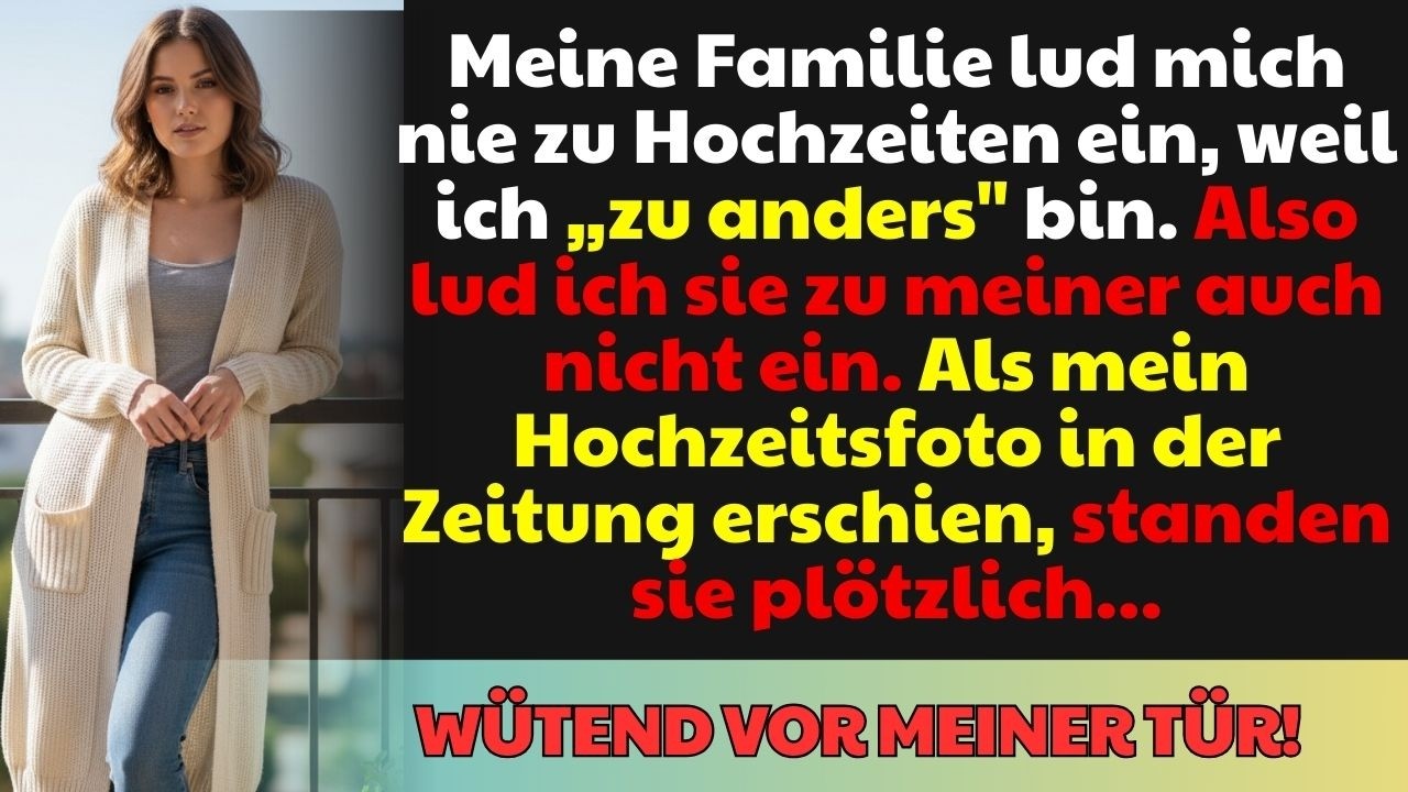 Meine Familie lud mich nie ein – also machte ich meine eigene Hochzeit unvergesslich!