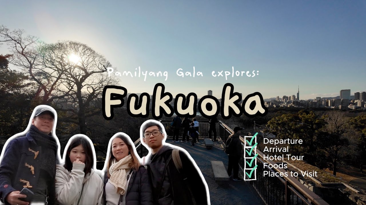 Fukuoka 2025 Vlog Day 1 & 2 | Departure | Arrival | Hotel Tour | Foods | Places to Visit