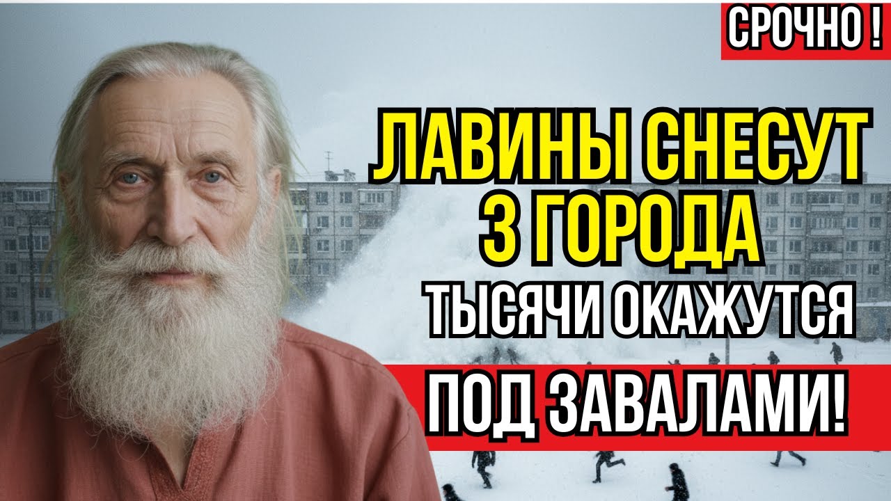 Провидец Святослав Увидел — Лавины Накроют Три Города Одним Утром В 2026!