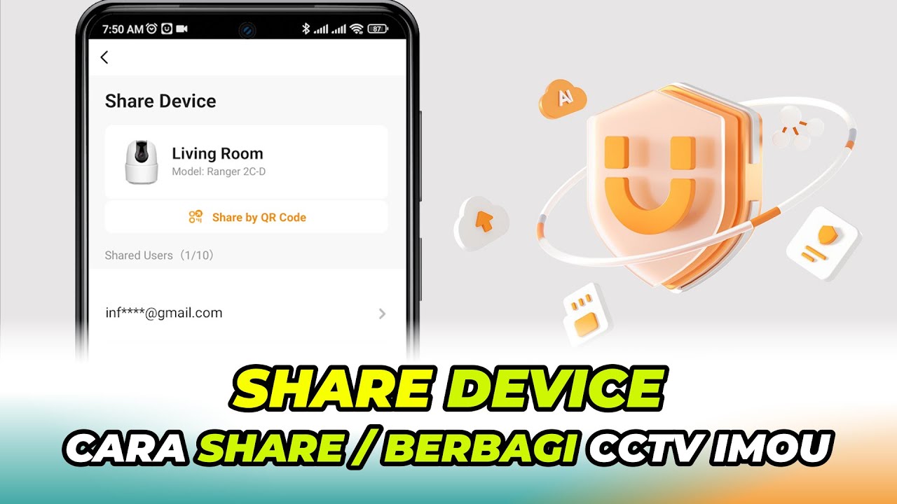 IMOU Share Device | Cara Share IMOU CCTV | Cara Berbagi CCTV IMOU