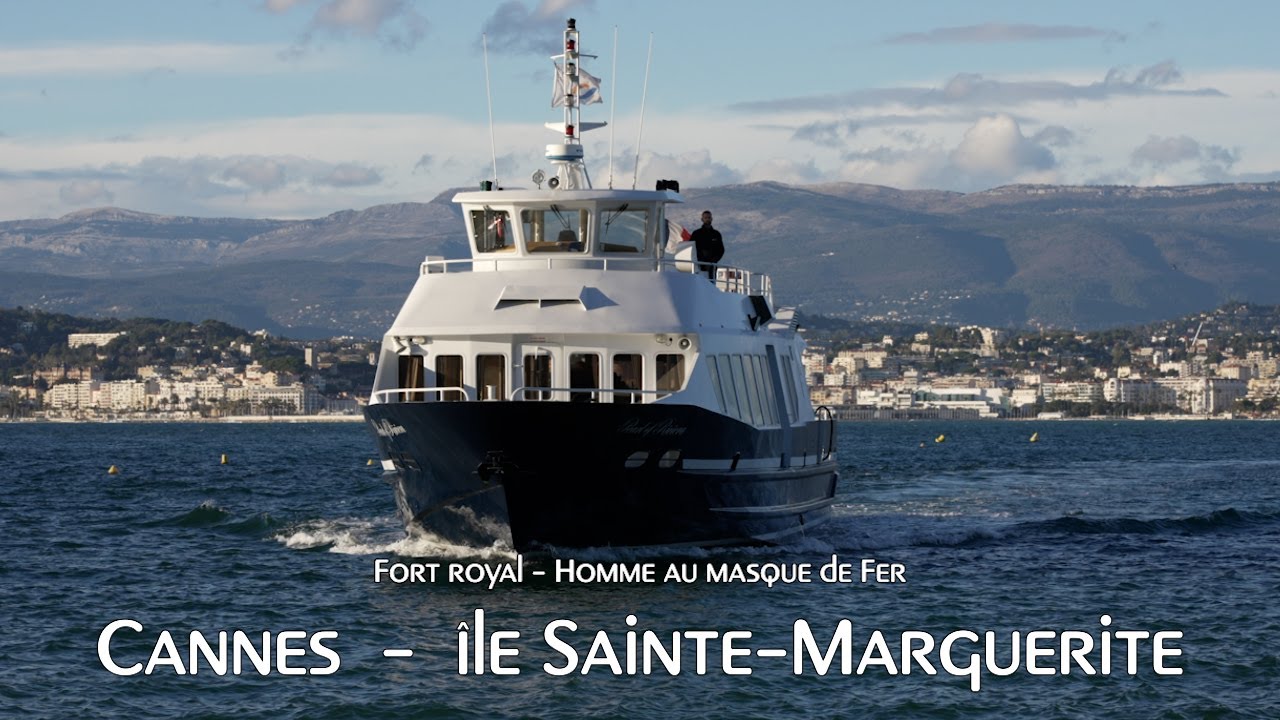 CANNES/ILE SAINTE-MARGUERITE - FORT ROYAL - 4K