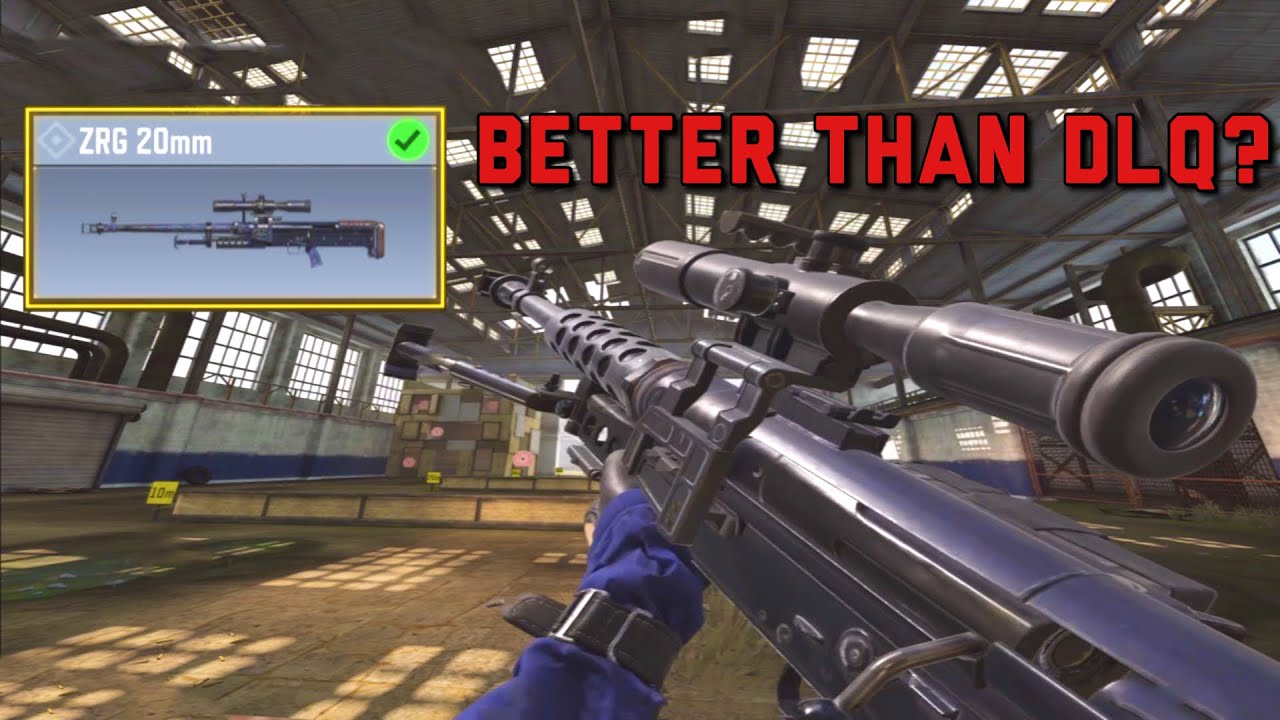New Best Sniper ZRG Gunsmith? Better Than DLQ (Gameplay)