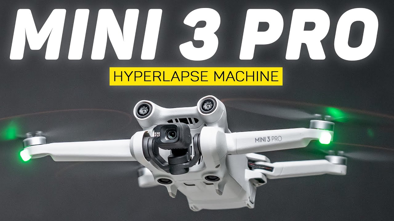 DJI Mini 3 Pro — это МАШИНА для гиперлапсов