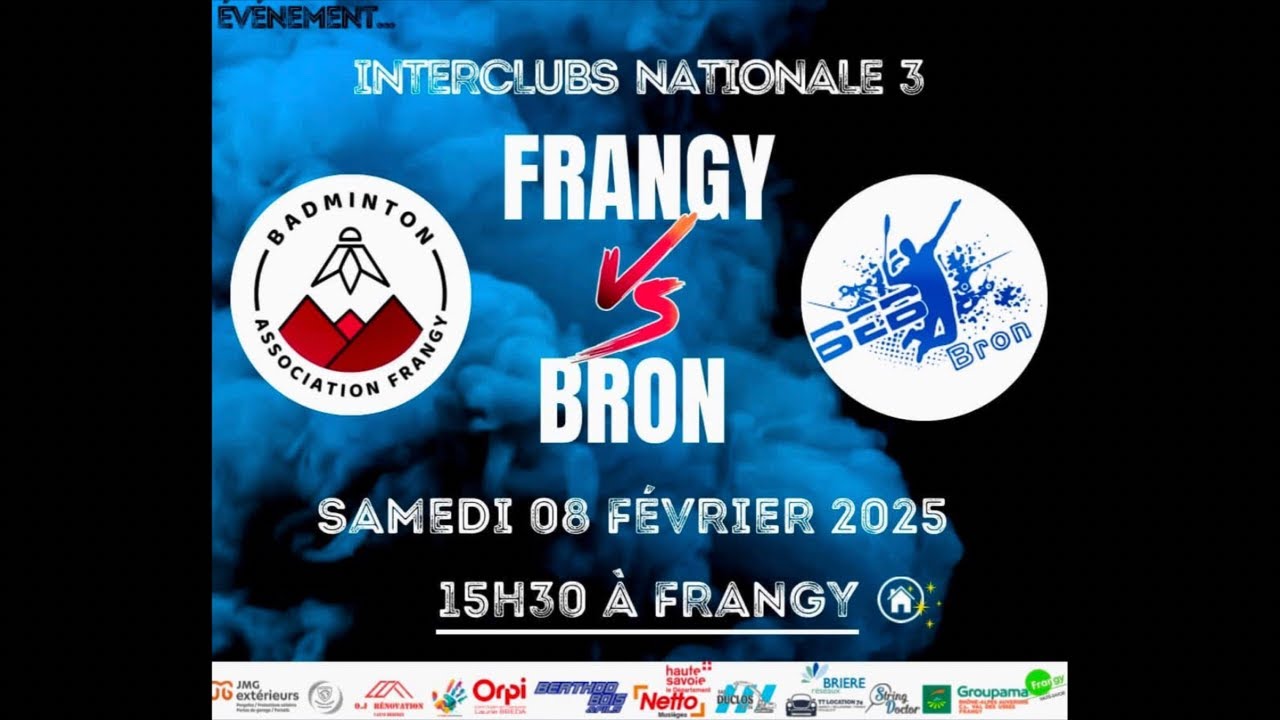 IC N3 J7 - Frangy 1 vs Bron 1 - Terrain Netto