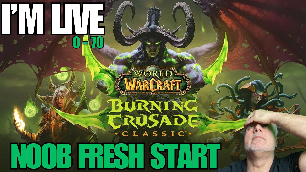 TBC Warlock [Day 1] - Noob Fresh Start - Trying to find a class I like.