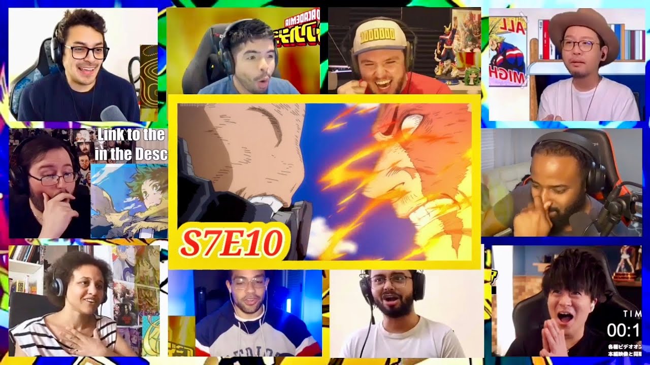 My Hero Academia Season 7 Episode 10 Reaction Mashup | 僕のヒーローアカデミア