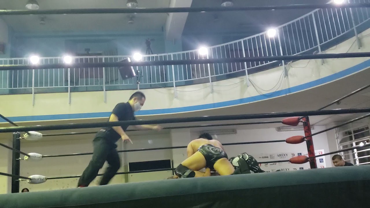 Hiroyuki Iwahara & Kentaro Hachisu vs. Koji Doi & Kabuto Mitomi