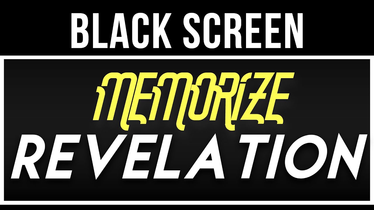 Revelation 13 REPEATED 10 hrs ( Voice Only & Dark Screen )