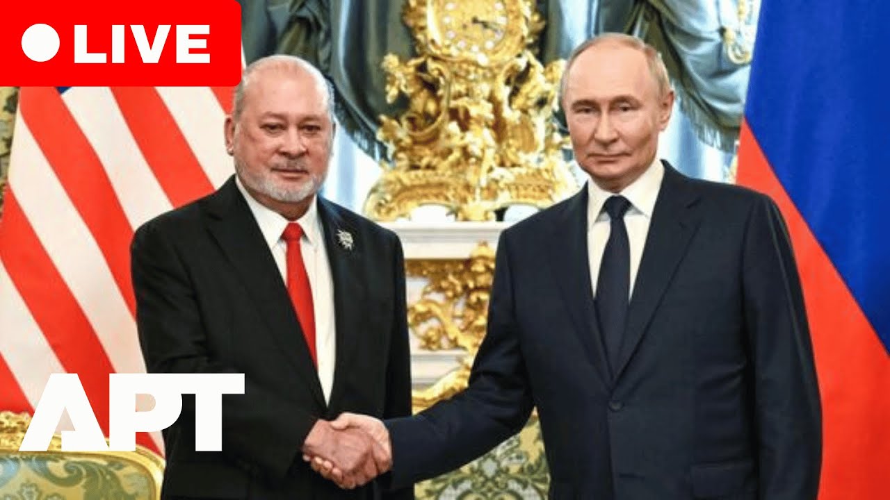 LIVE | RUSSIA: Putin Hosts Malaysia’s King Ibrahim at St Petersburg’s Hermitage Museum | APT