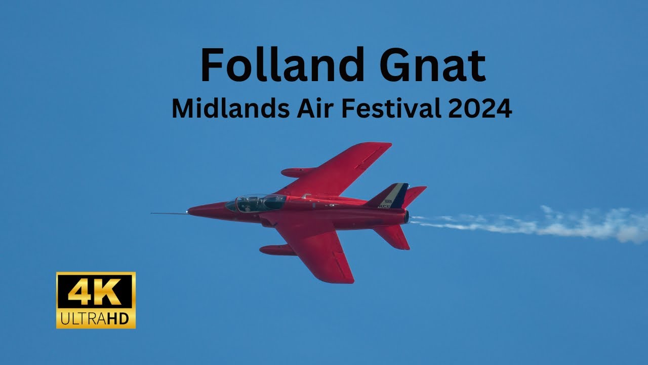 Folland Gnat - Midlands Air Festival 2024