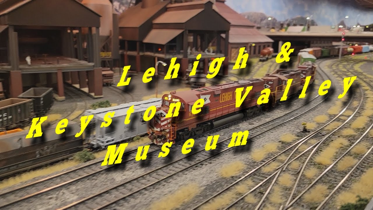 Magnificent HO Scale Model Railroad In Bethlehem Pennsylvania