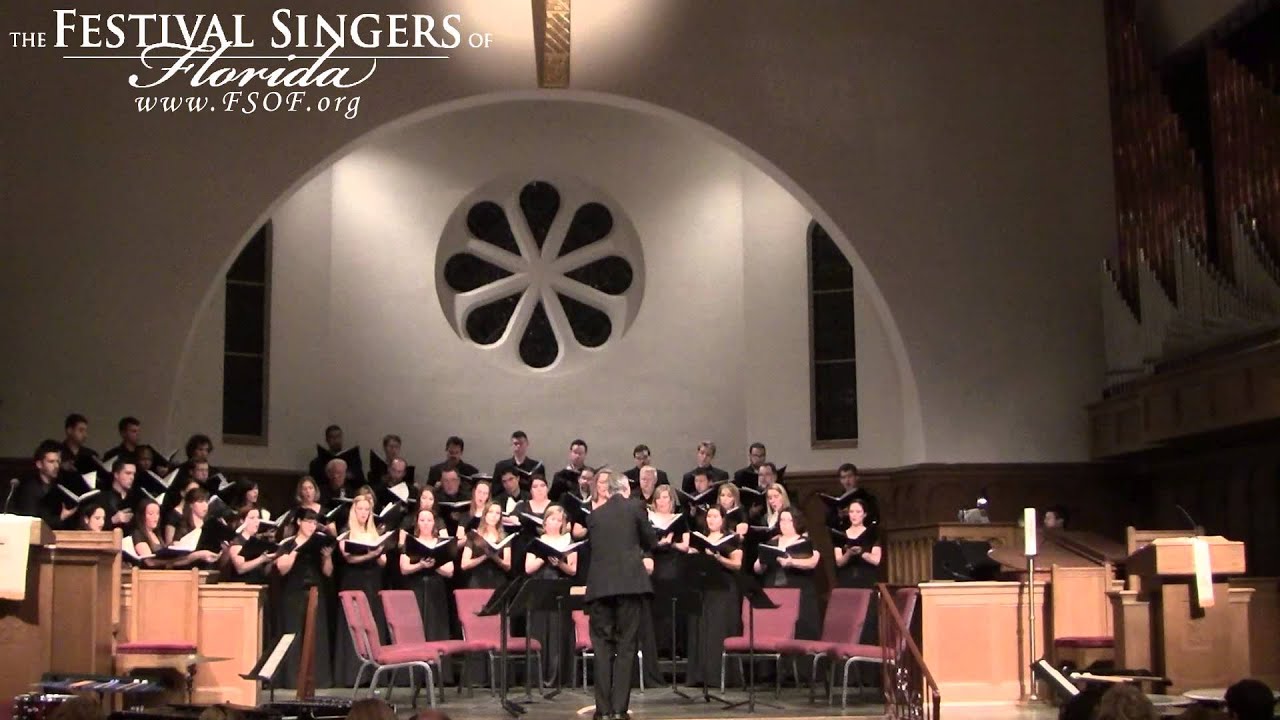 Dove's 'Missa Brevis' performed by The Festival Singers of Florida