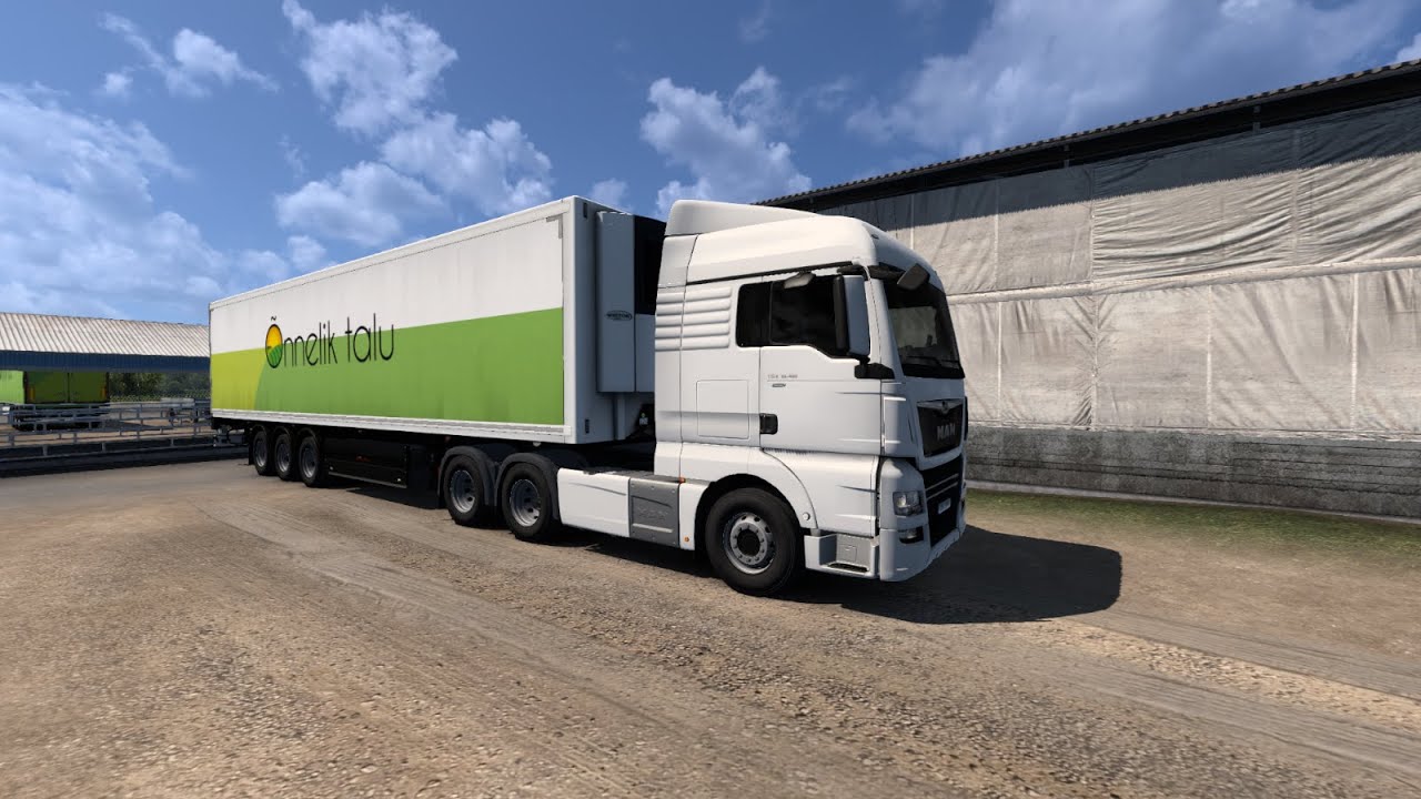 Euro Truck Simulator 2 | QUESO DE CABRA | Ruta: Pärnu a Tallin | NO COMMENTARY
