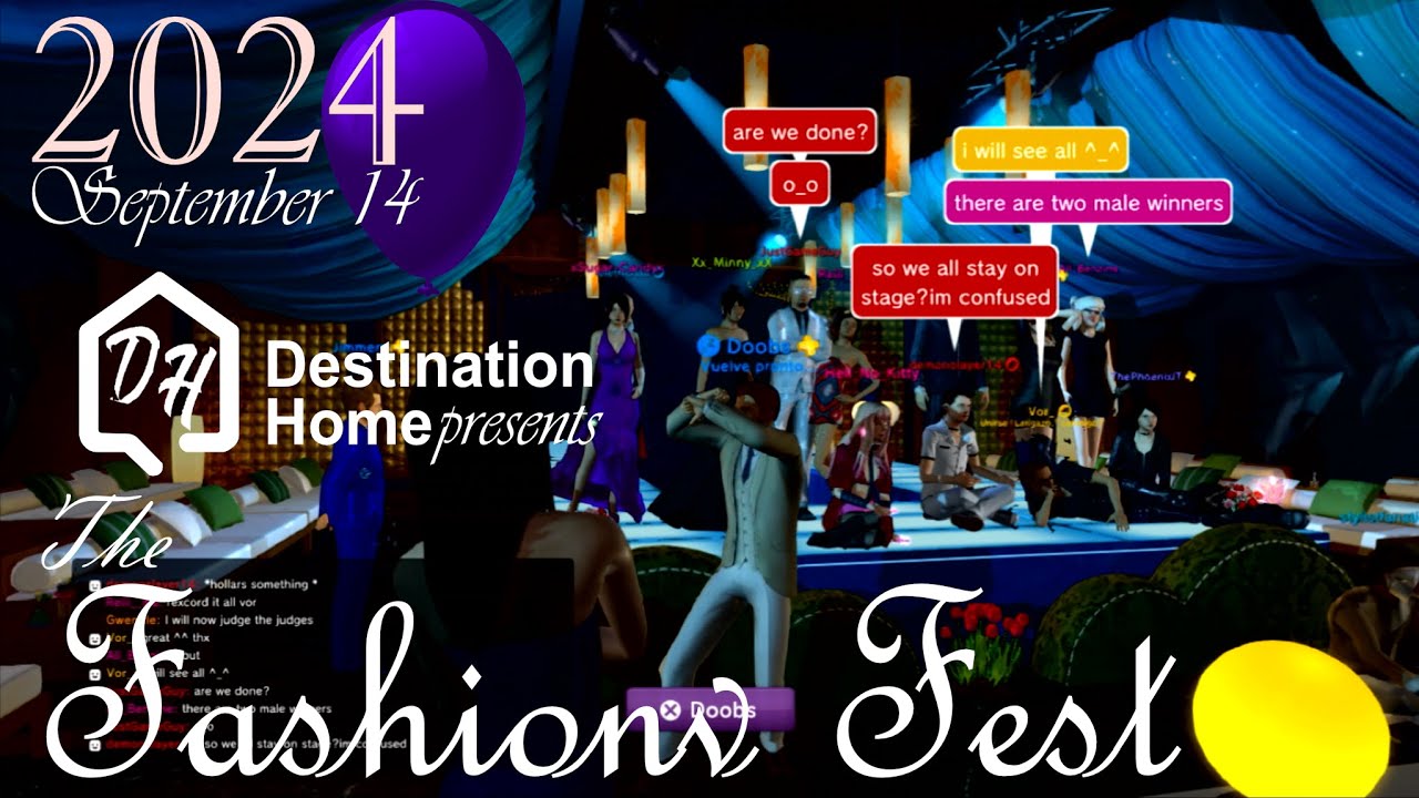 PlayStation Home The Fashion Gala Fest | DH 14 Sept 2024