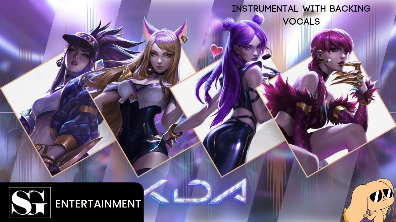 K/DA - POP/STARS (Instrumental With Backing Vocals)  | 심장골든