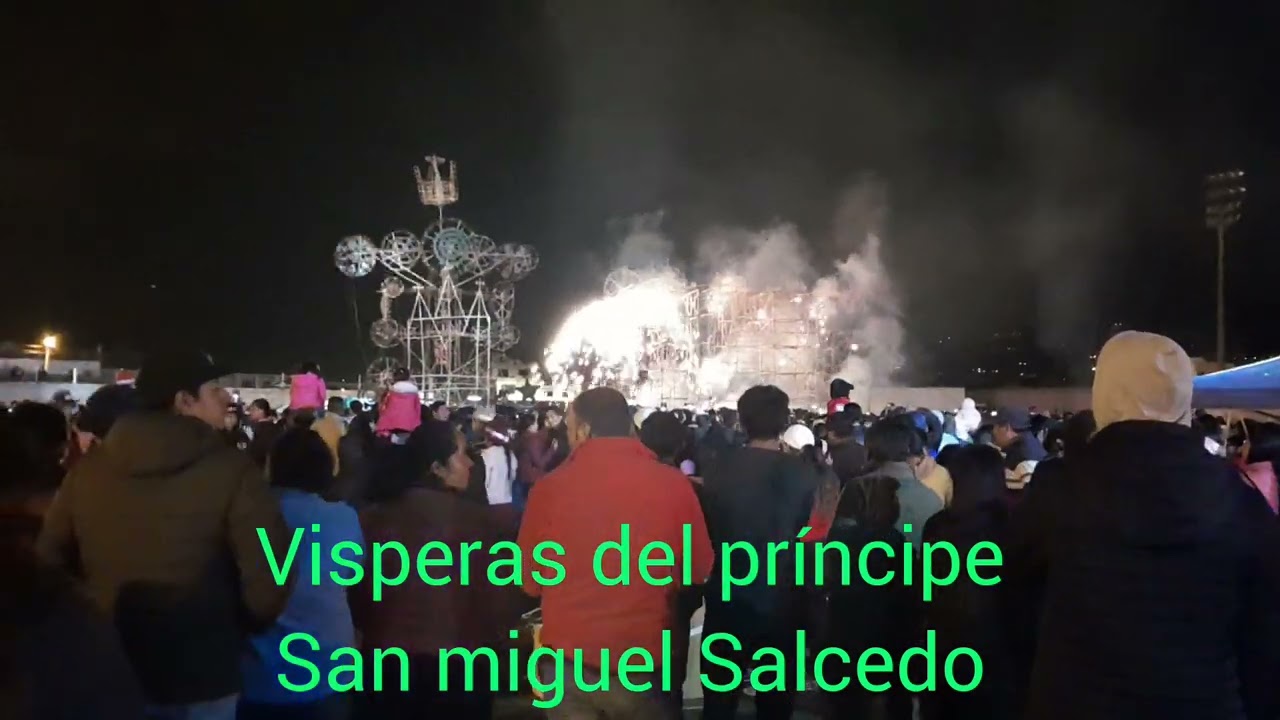 Salcedo de fiestas príncipe San Miguel