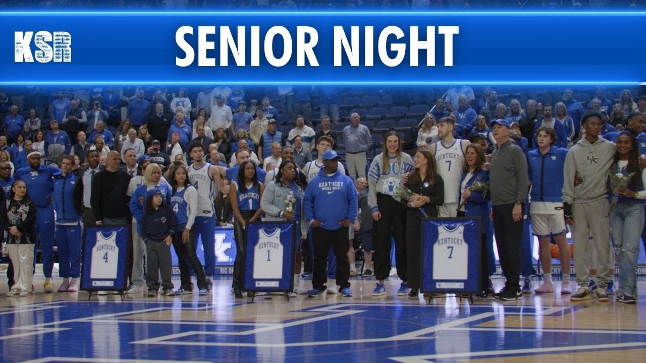 Kentucky 2025 Senior Night & My Old Kentucky Home