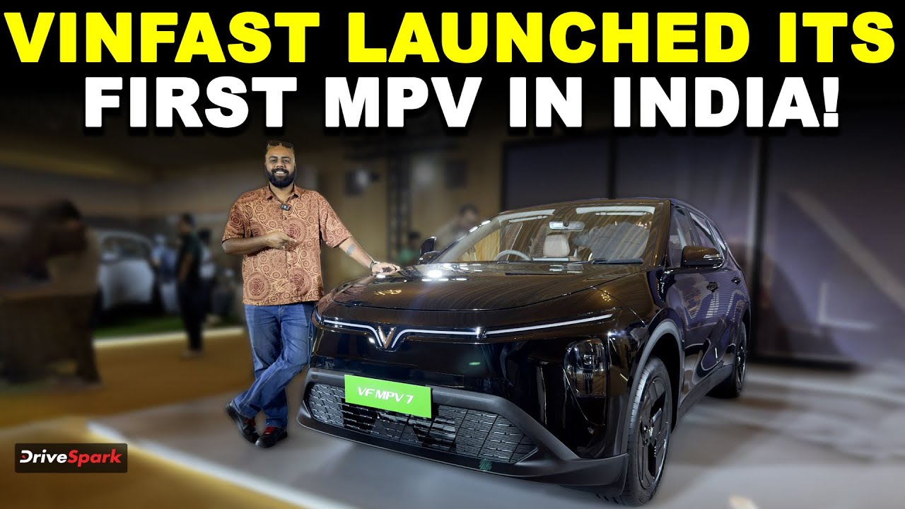 VinFast VF MPV7 Launched in India | Price, Features & Full Walkaround | First EV MPV?
