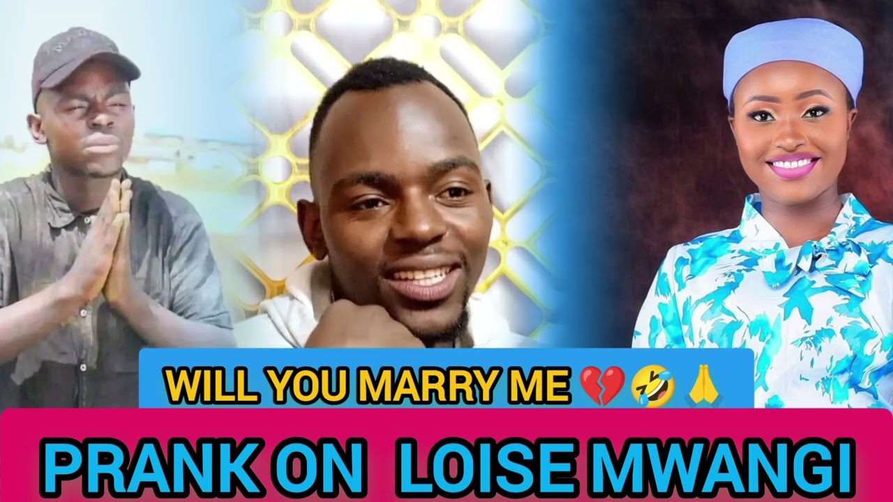 WILL YOU MARRY ME??❤💔🤣!!! PRUNK GONE WRONG 😭 // LOISE MWANGI