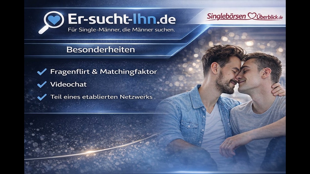 Er-sucht-Ihn.de im Test 🌈 Gay-Dating Plattform erkl&auml;rt | Erfahrungen, Funktionen & Fazit