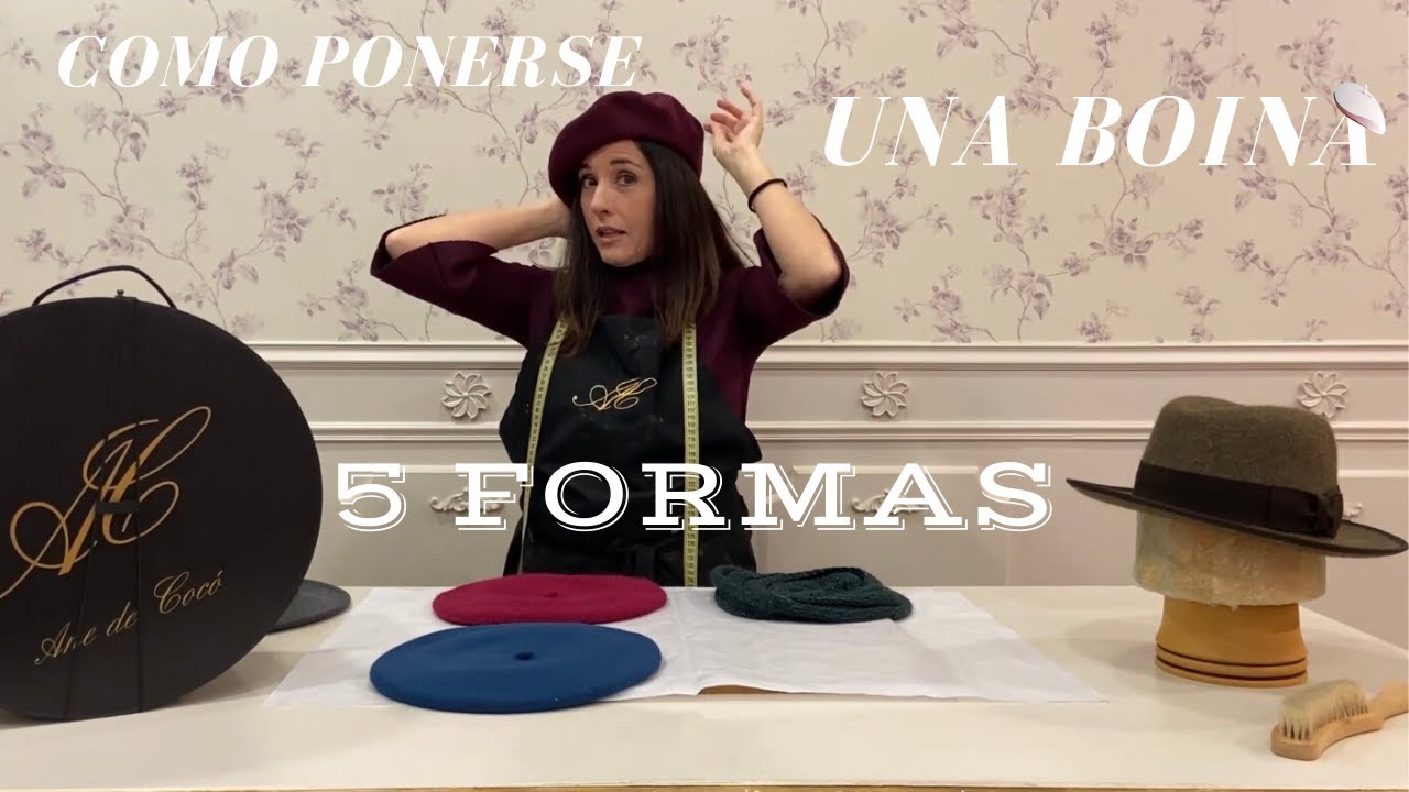 COMO PONERSE UNA BOINA // 5 FORMAS DE LLEVARLA CON ESTILO