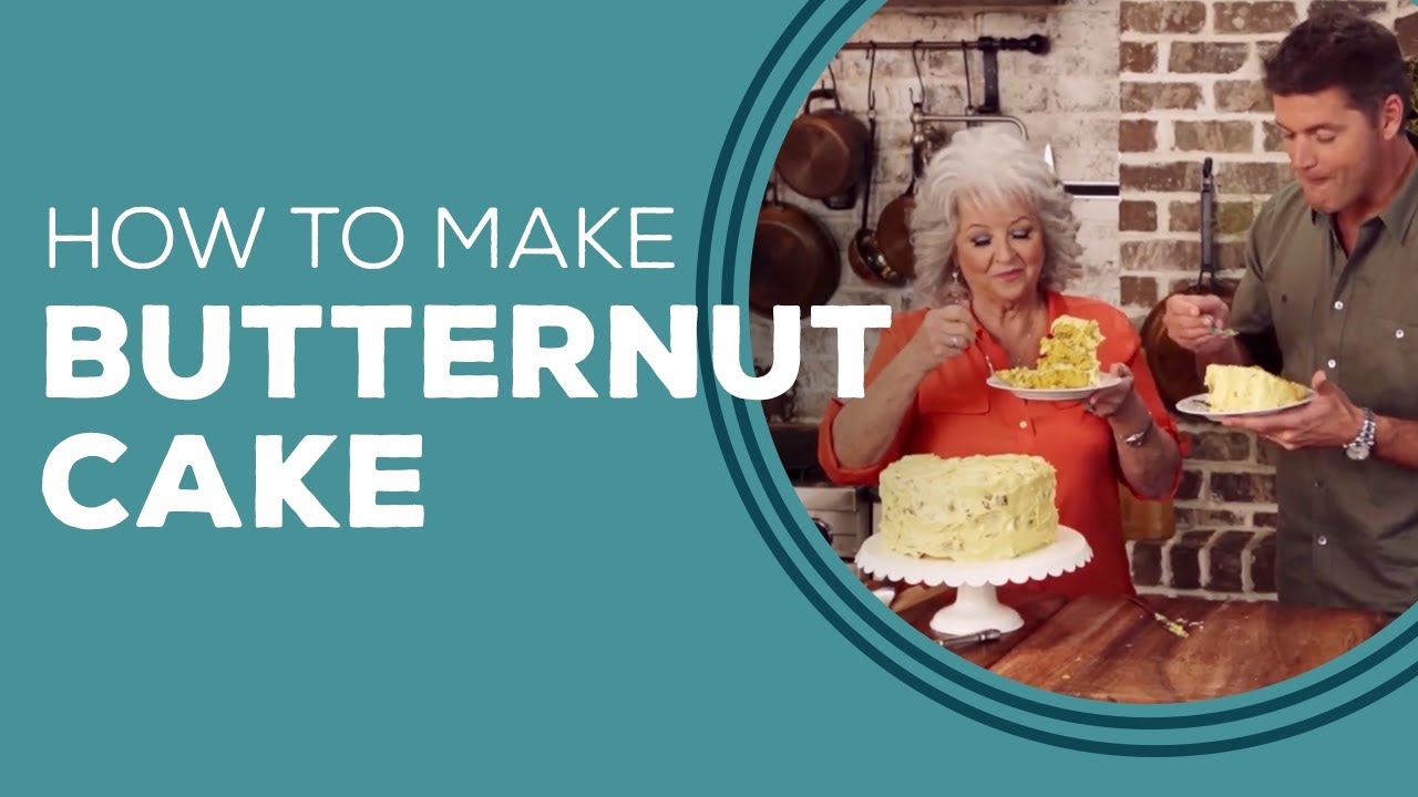 Butternut Cake Recipe with Butter Pecan Frosting