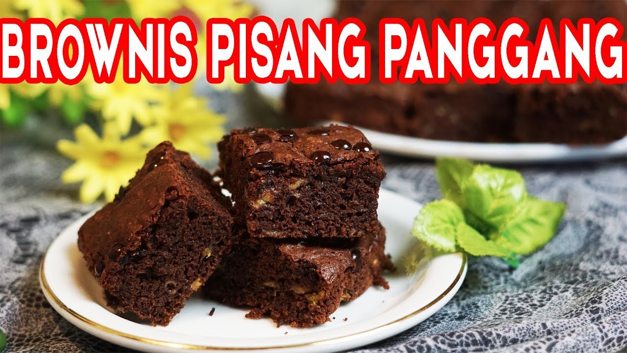 Resep Brownies Pisang Panggang Anti Gagal