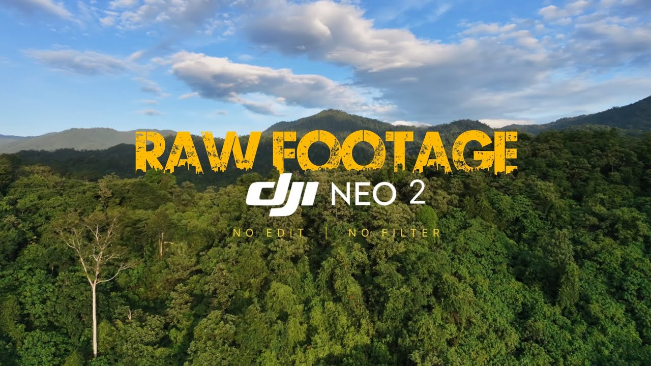 DJI Neo 2 Raw Footage | No Edit, No Filter | Tanpa colour grading pon dah cun!!❤️