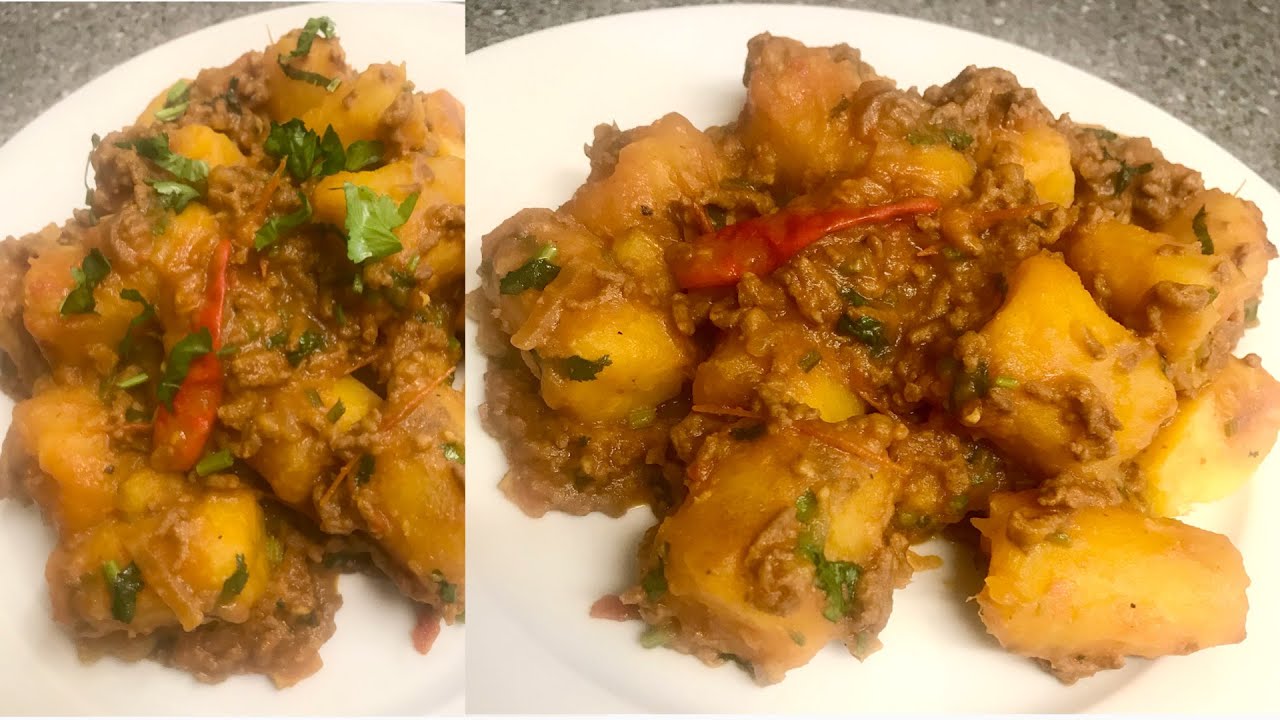 Tasty Green Bananas with Mince Beef | Matoke ya Nyama ya Kusaga