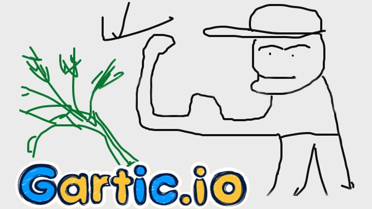 【Gartic.io】大藝術家畢卡蠢！多人的我畫你猜小遊戲