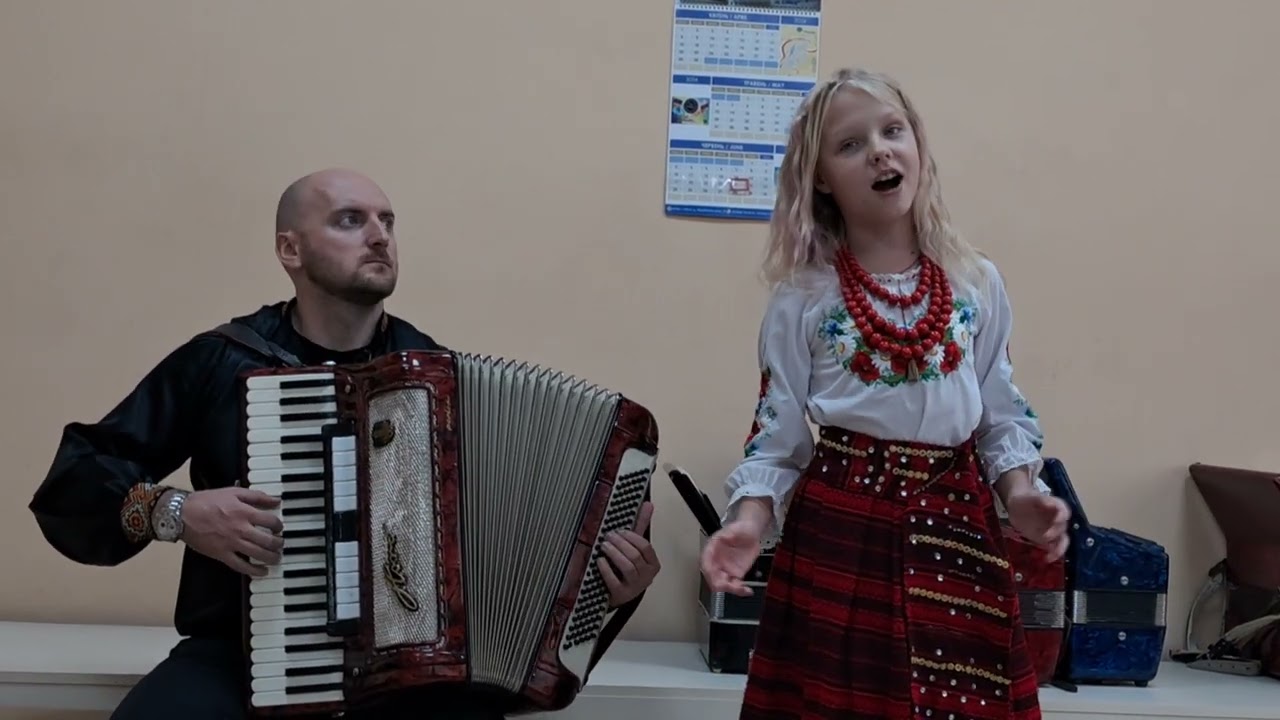 Малістова Віталіна 10 років. Українська народна пісня 