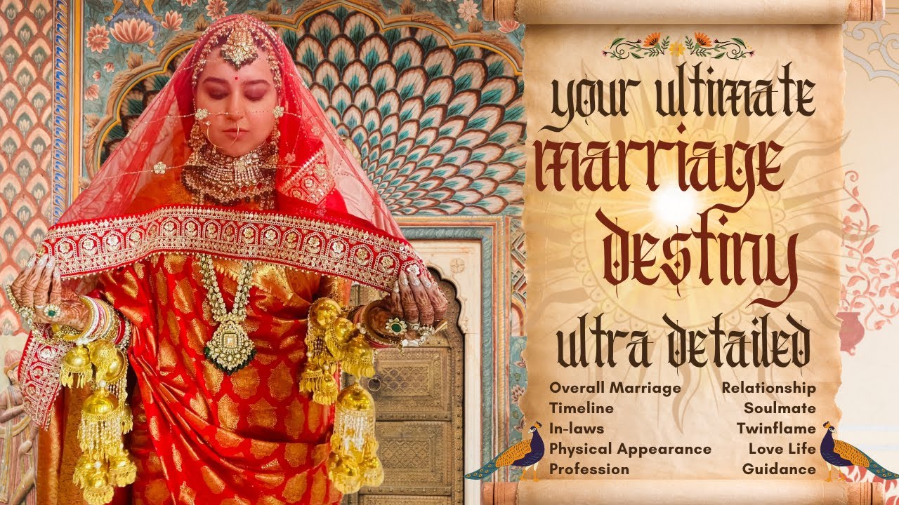 ♥️EXTREMELY DETAILED MARRIAGE PREDICTION 🌟 My Wedding Special ♥️ Pick a card ~ Hindi ✨