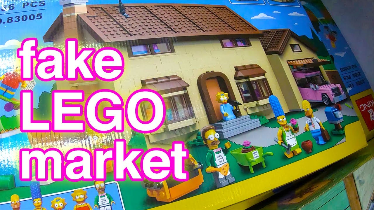 Mega Plaza Mall Bangkok | Fake Lego Market | Fake Lego Haul
