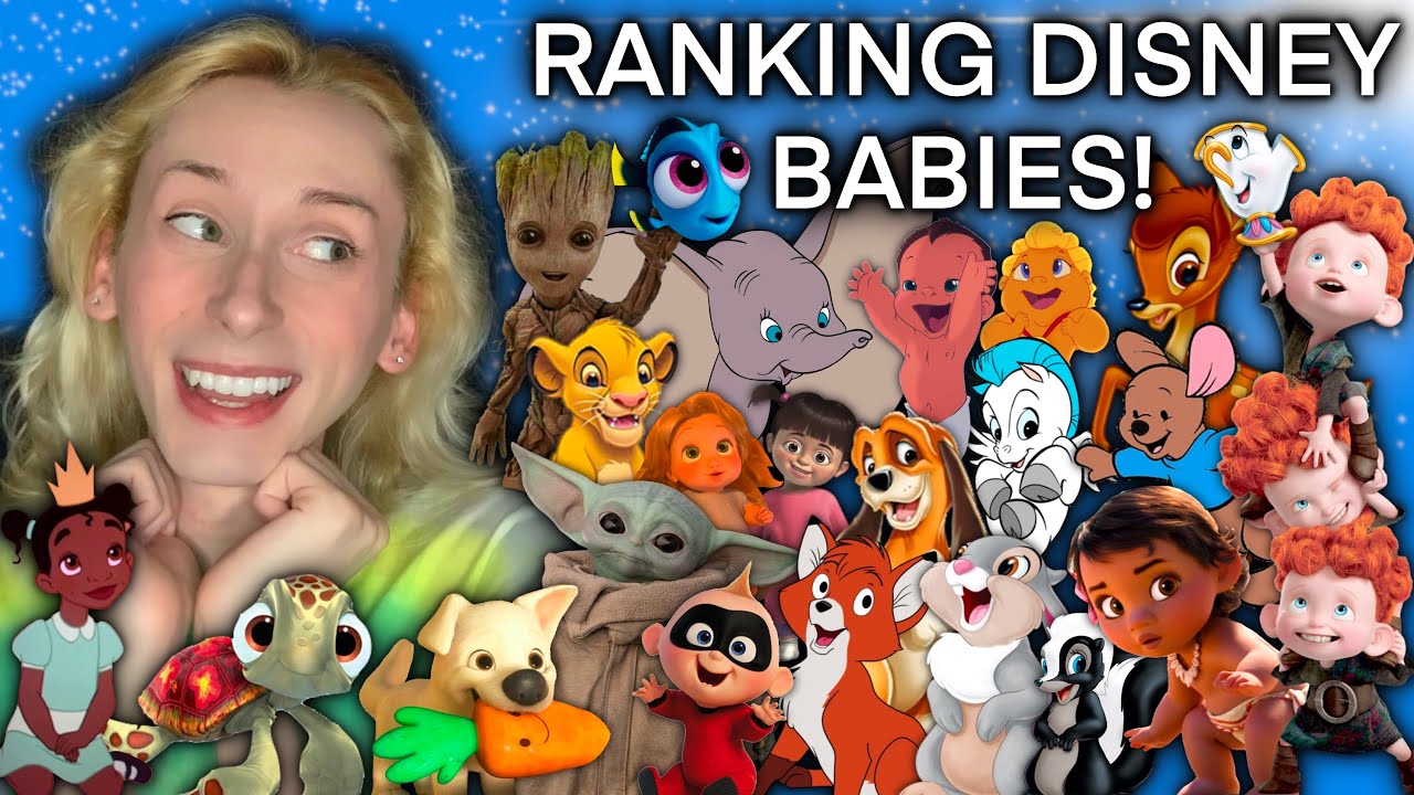 RANKING DISNEY BABIES!! 🍼🐘🛸with Nicky Marra!