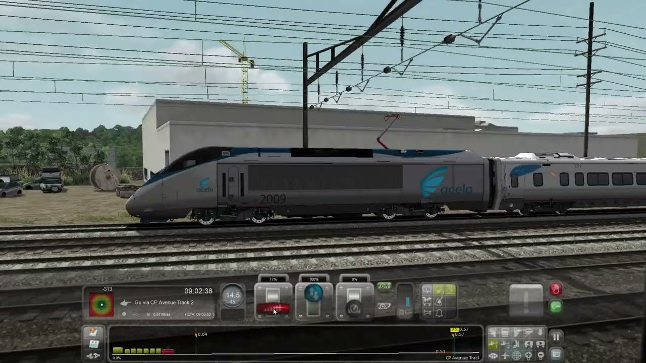 Train Simulator Classic | Operating the Amtrak Acela bullet train.