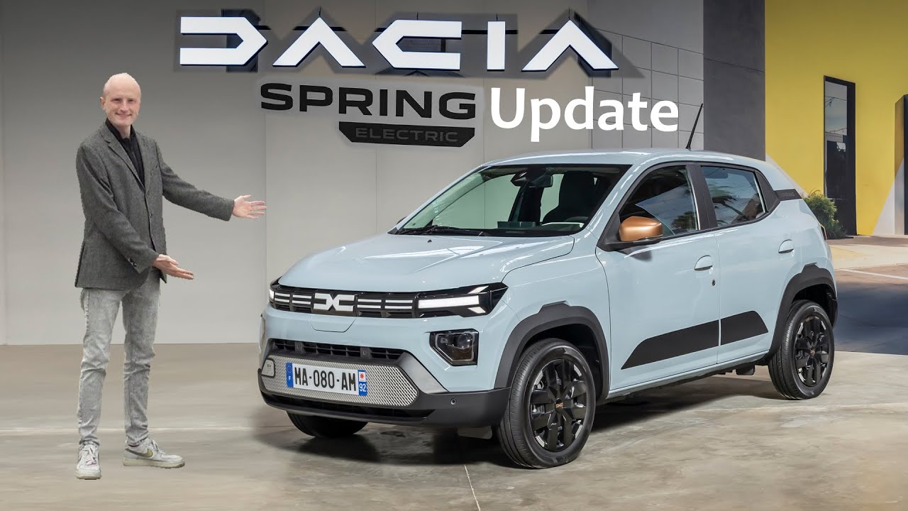 Der neue Dacia Spring - Mehr Leistung & neuer Akku! Vorstellung Neuheit Update