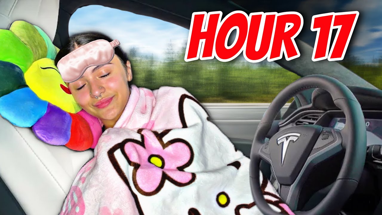 TESLA AUTOPILOT FOR 24 HOURS STRAIGHT&hellip;