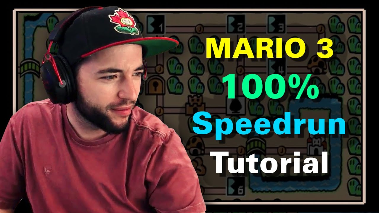 Super Mario Bros. 3 100% Speedrun FULL Tutorial