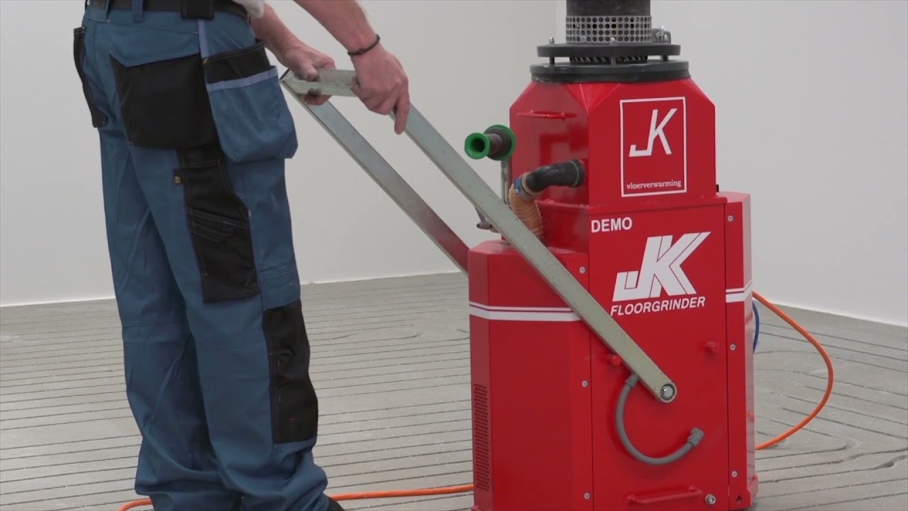 JK chauffage par le sol rainuré