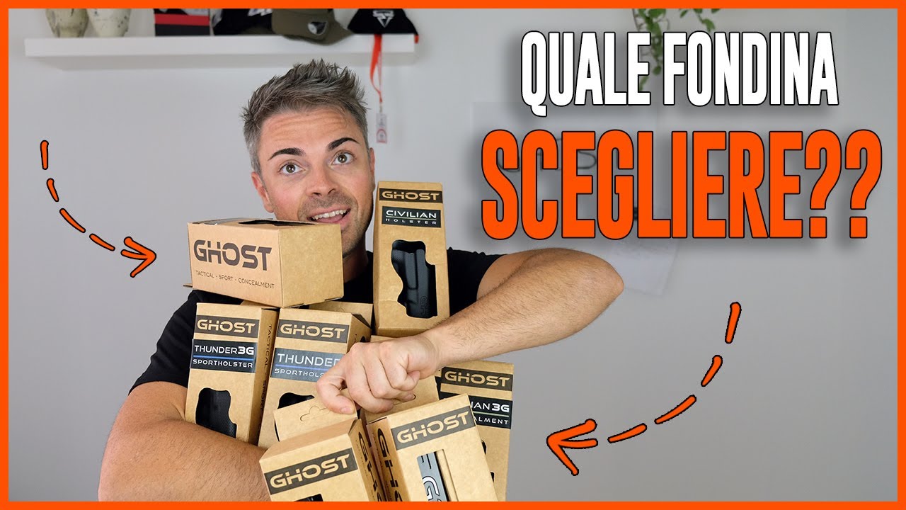 SUBTITLED VERSION: Difference between Ghost Civilian holster, Hybrid, Thunder, Evo and One Evo