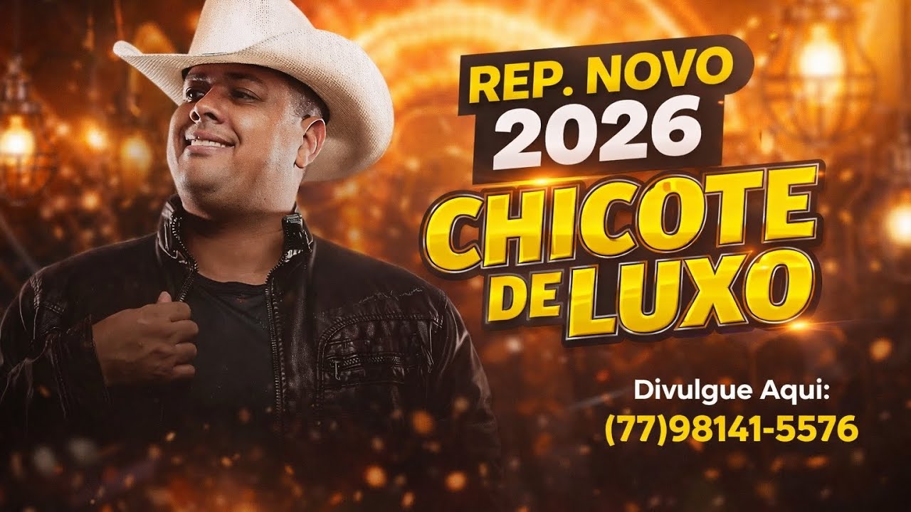 CHICOTE DE LUXO 2026 - REPERTÓRIO NOVO ATUALIZADO NA CHICOTADA 2026 