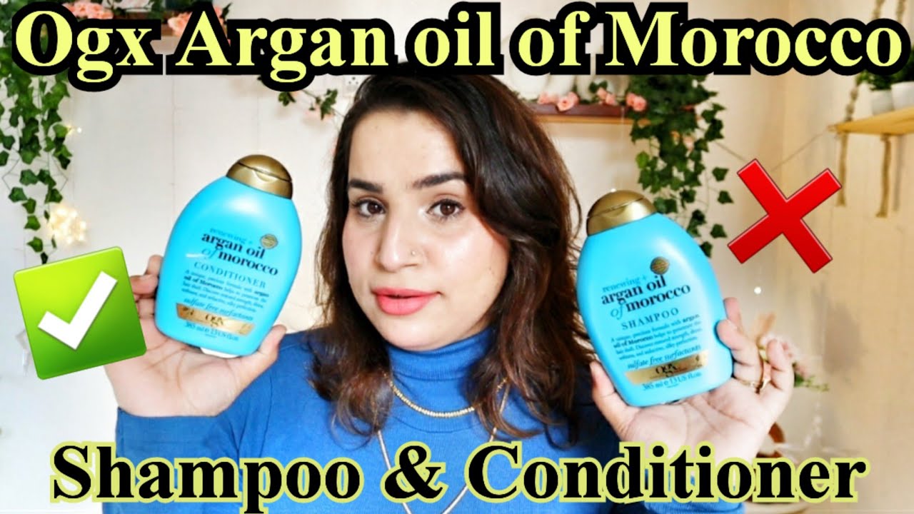 OGX Argan Oil of Morocco Shampoo and Conditioner Review