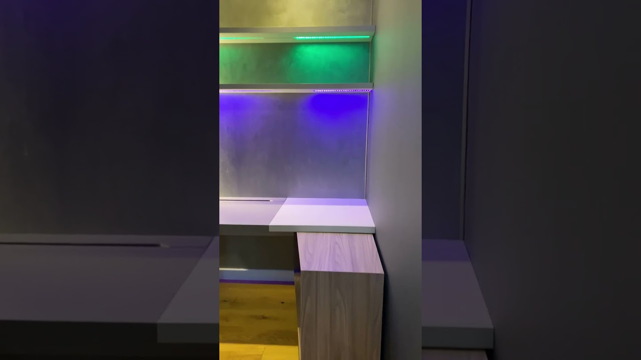 Custom Gaming Room Design | #shorts #dubaigamers #gamingroom #gamingsetup