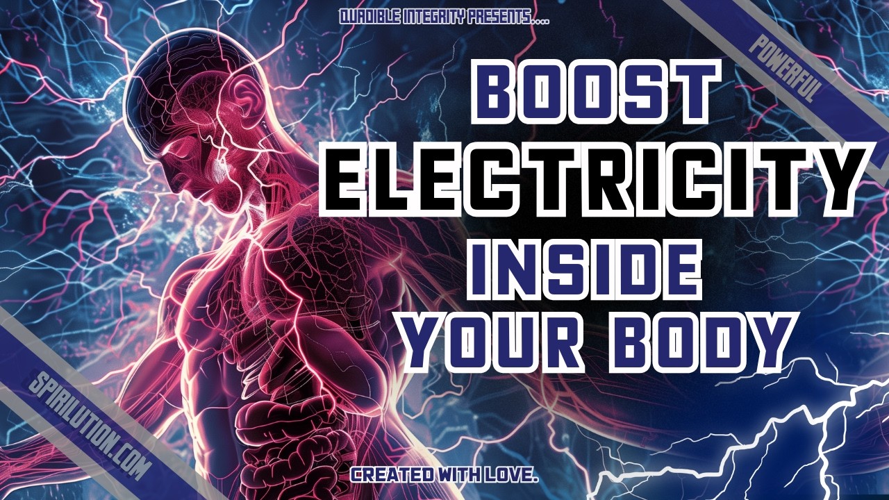 ★Boost The Electricity Inside Your Body★ Cellular Electricity SuperCharger | 882Hz + 1900Hz + 3333Hz